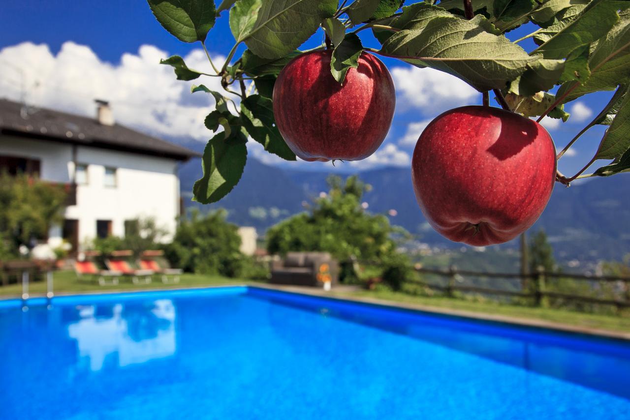 Hôtel Garni Oberanger à Tirolo Extérieur photo