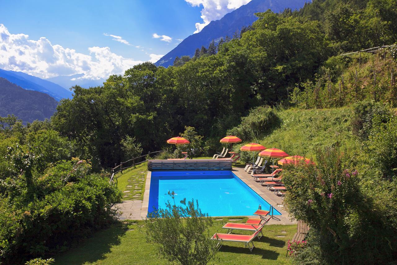 Hôtel Garni Oberanger à Tirolo Extérieur photo