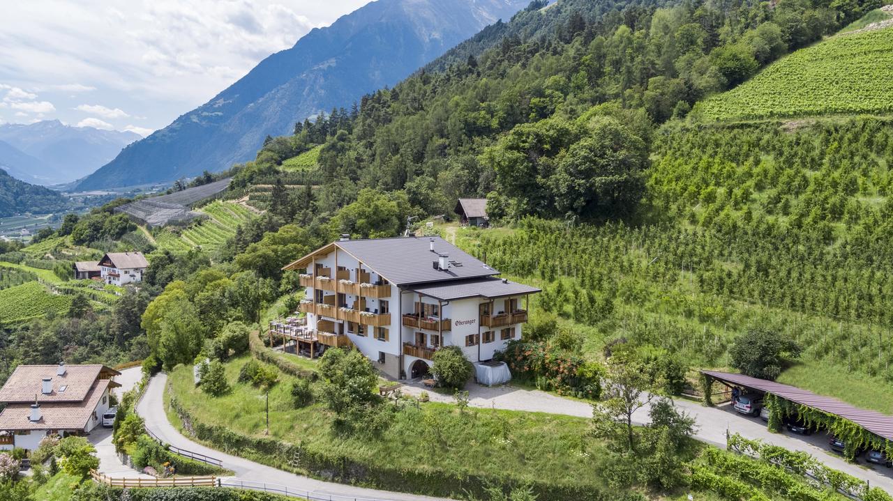 Hôtel Garni Oberanger à Tirolo Extérieur photo