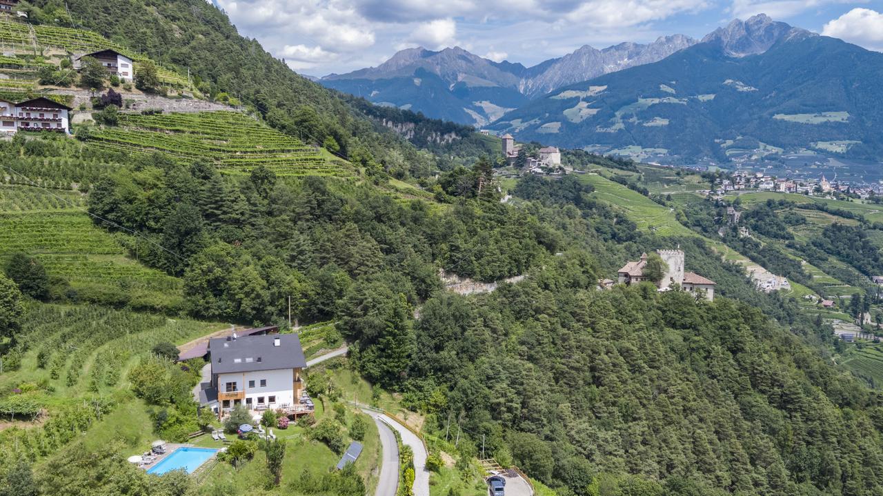 Hôtel Garni Oberanger à Tirolo Extérieur photo